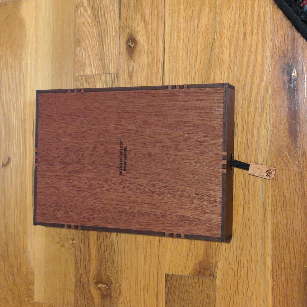 Denver Broncos WoodChuck Wood Lined Notebook Journal Diary with box - Picture 7 of 7